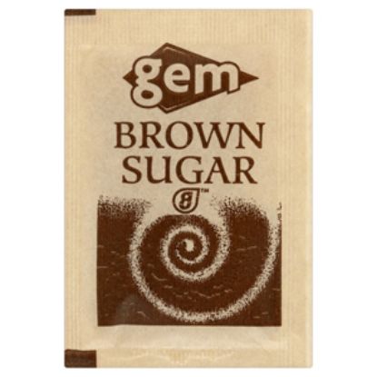 Picture of Sugar Sachets Brown x500  (Gem)